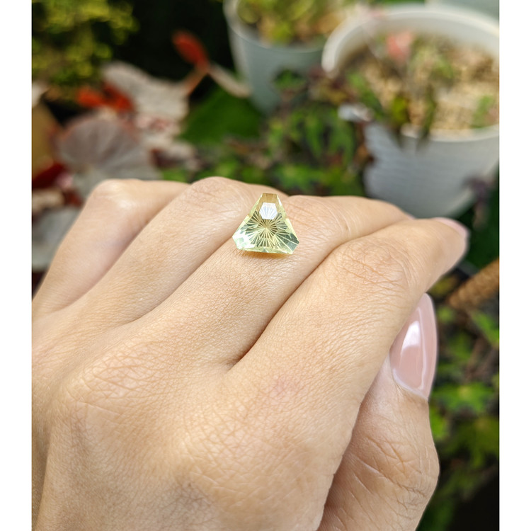 3.79 Ct. Lemon Quartz from Madagascar