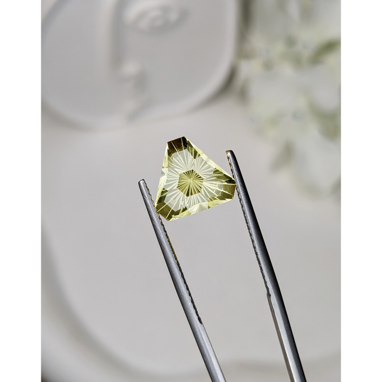 3.79 Ct. Lemon Quartz from Madagascar