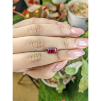 2.88 Ct. Red Garnet from Ceylon (Sri Lanka) Life Style