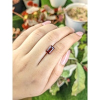 2.88 Ct. Red Garnet from Ceylon (Sri Lanka) Life Style