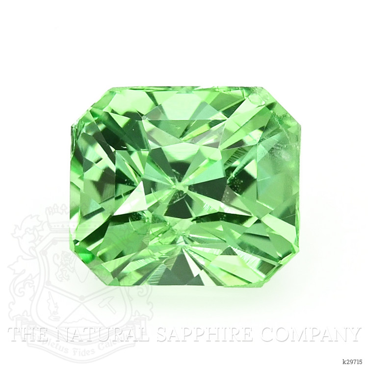 2.26 Ct. Green Grossular Garnet from Tanzania