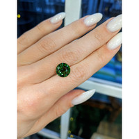 3.58 Ct. Chrome Tourmaline from Mozambique Life Style