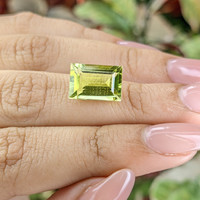 4.85 Ct. Lemon Quartz from Madagascar Life Style