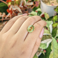 5.22 Ct. Lemon Quartz from Madagascar Life Style