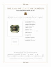 10.08 Ct. Tourmaline from Mozambique Scan Report