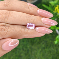 1.37 Ct. Pink Spinel from Tanzania Life Style