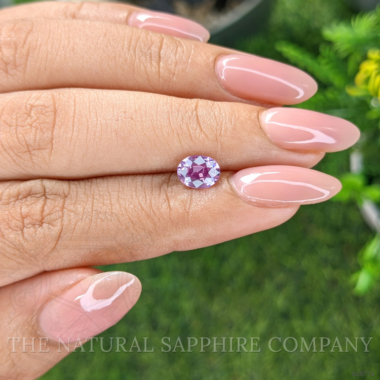 0.99 Ct. Pinkish Purple Spinel from Tanzania