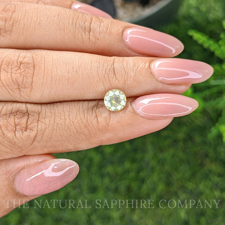 1.09 Ct. Greenish Yellow Chrysoberyl from Ceylon (Sri Lanka)