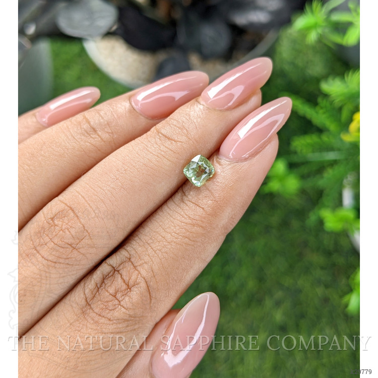 1.03 Ct. Yellowish Green Chrysoberyl from Ceylon (Sri Lanka)