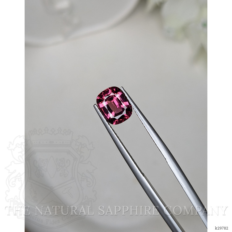 2.20 Ct. Purplish Red Rhodolite Garnet from Ceylon (Sri Lanka)