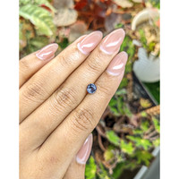 0.94 Ct. Purplish Blue Spinel from Ceylon (Sri Lanka) Life Style