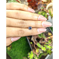 0.94 Ct. Purplish Blue Spinel from Ceylon (Sri Lanka) Life Style