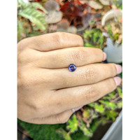 0.95 Ct. Purple Spinel from Ceylon (Sri Lanka) Life Style