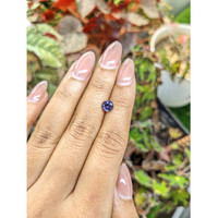 0.95 Ct. Purple Spinel from Ceylon (Sri Lanka) Life Style