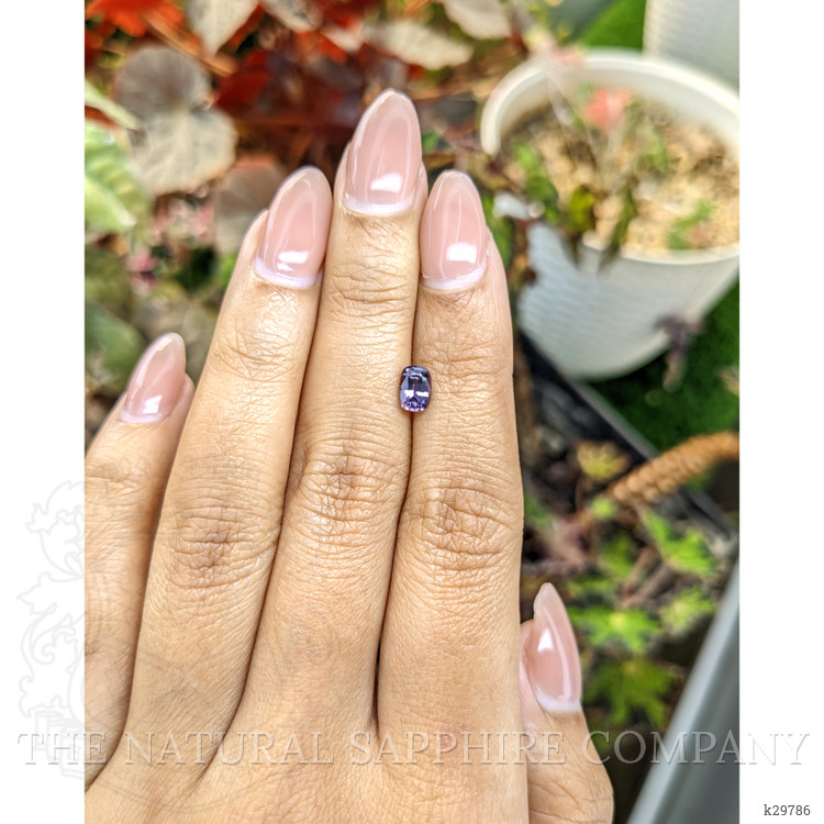 0.68 Ct. Purple Spinel from Ceylon (Sri Lanka)