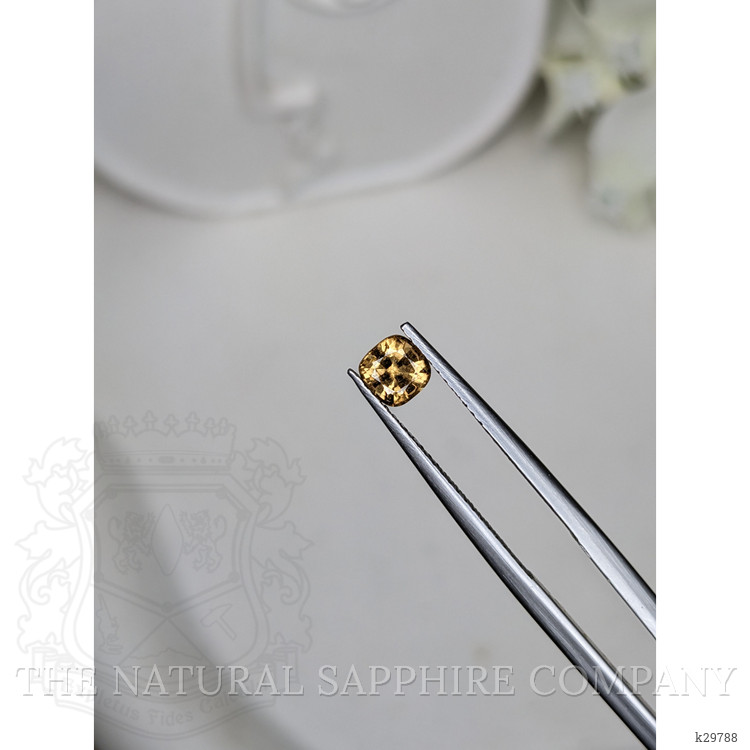 0.71 Ct. Yellowish Brown Tourmaline from Ceylon (Sri Lanka)