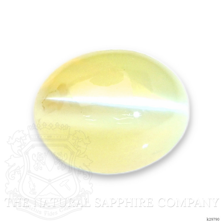 1.61 Ct. Greenish Yellow Cabochon Chrysoberyl from Tanzania