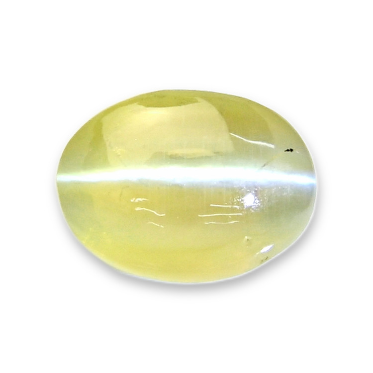 1.73 Ct. Greenish Yellow Cabochon Chrysoberyl from Tanzania