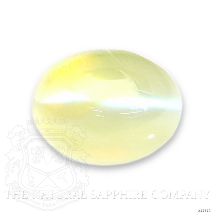 2.36 Ct. Greenish Yellow Cabochon Chrysoberyl from Tanzania