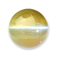 1.51 Ct. Brownish Green Cabochon Chrysoberyl from Tanzania Video