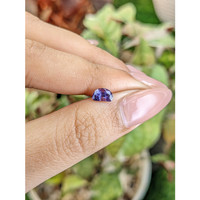 0.73 Ct. Purple Spinel from Ceylon (Sri Lanka) Life Style