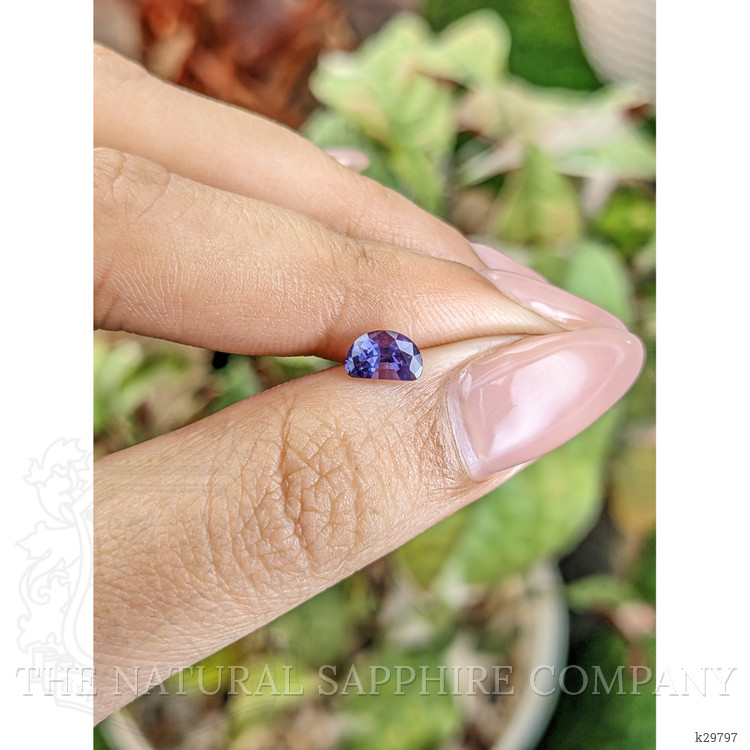 0.73 Ct. Purple Spinel from Ceylon (Sri Lanka)