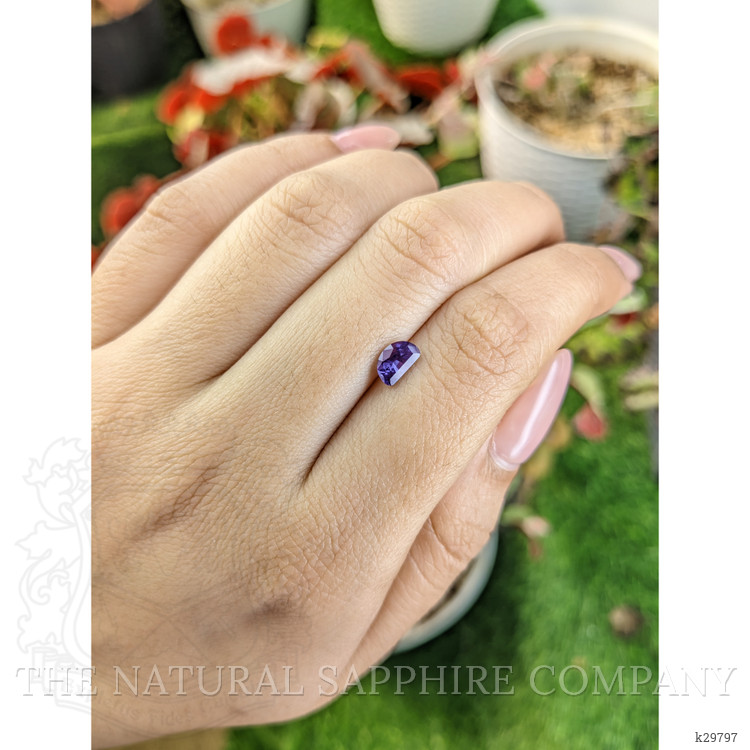 0.73 Ct. Purple Spinel from Ceylon (Sri Lanka)