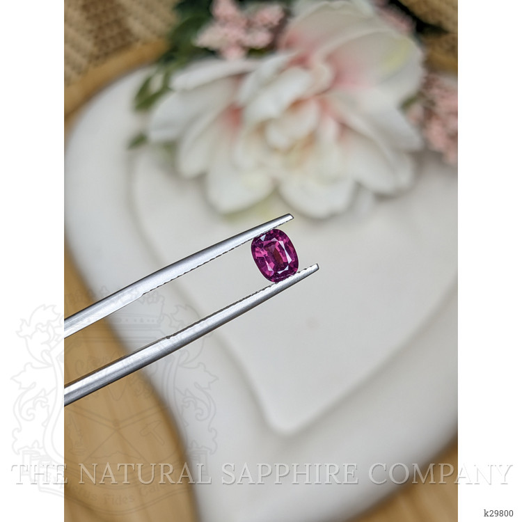 0.77 Ct. Purplish Pink Spinel from Ceylon (Sri Lanka)