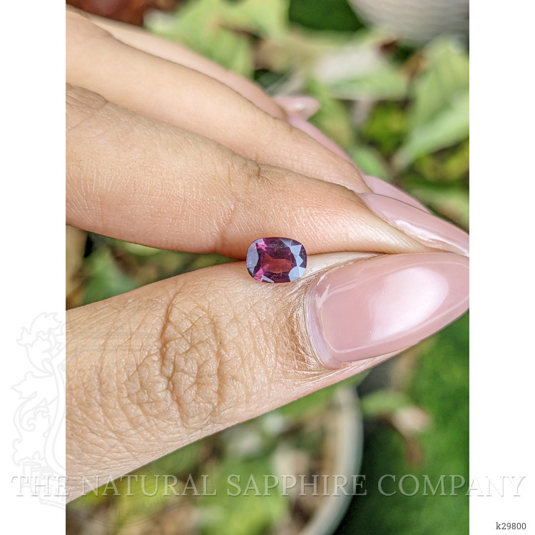 0.77 Ct. Purplish Pink Spinel from Ceylon (Sri Lanka)