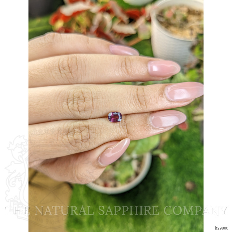 0.77 Ct. Purplish Pink Spinel from Ceylon (Sri Lanka)