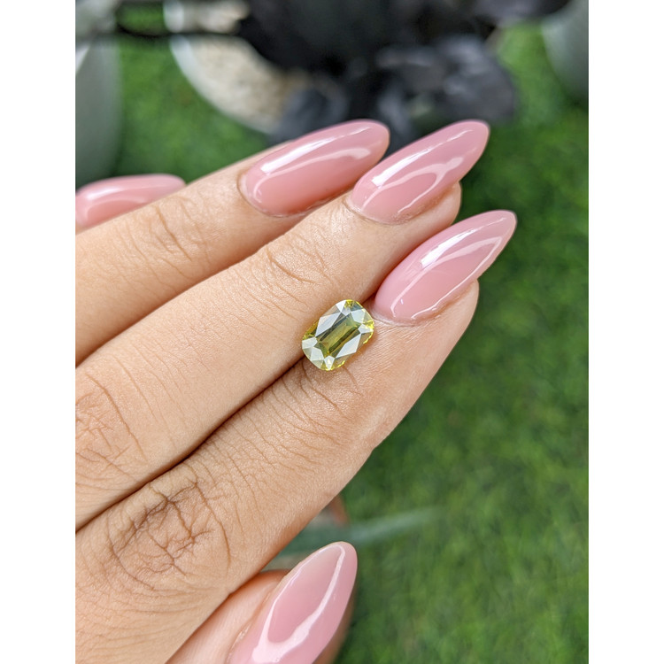 1.75 Ct. Greenish Yellow Chrysoberyl from Tanzania