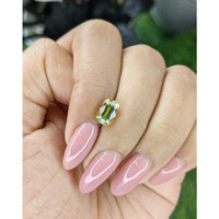 1.75 Ct. Greenish Yellow Chrysoberyl from Tanzania Life Style