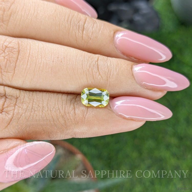 1.75 Ct. Greenish Yellow Chrysoberyl from Tanzania