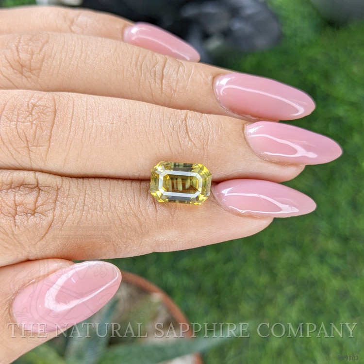 4.58 Ct. Yellowish Green Chrysoberyl from Tanzania