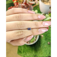 0.51 Ct. Greyish Violet Spinel from Ceylon (Sri Lanka) Life Style