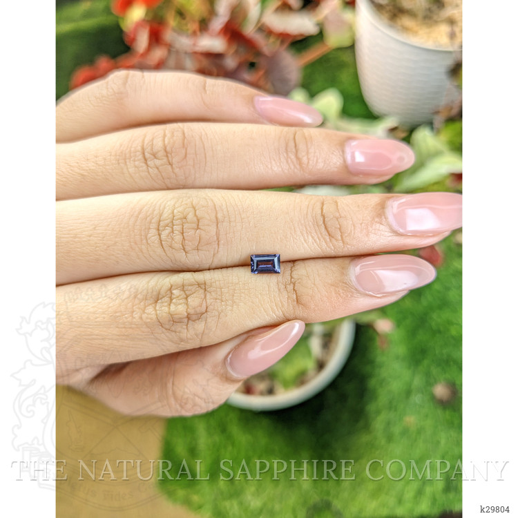 0.51 Ct. Greyish Violet Spinel from Ceylon (Sri Lanka)