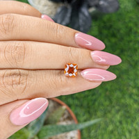 2.51 Ct. Orange Spessartite Garnet from Madagascar Life Style