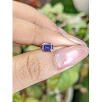 0.49 Ct. Bluish Purple Spinel from Ceylon (Sri Lanka) Life Style