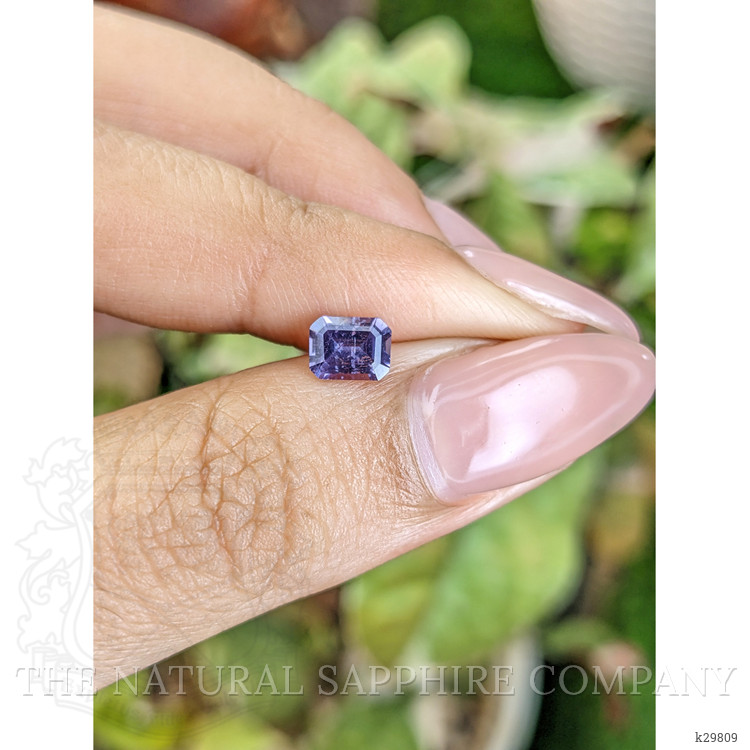 0.49 Ct. Bluish Purple Spinel from Ceylon (Sri Lanka)