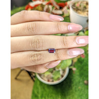 0.81 Ct. Pinkish Purple Spinel from Ceylon (Sri Lanka) Life Style