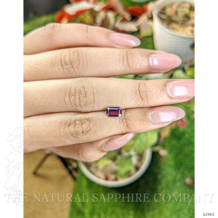0.81 Ct. Pinkish Purple Spinel from Ceylon (Sri Lanka)