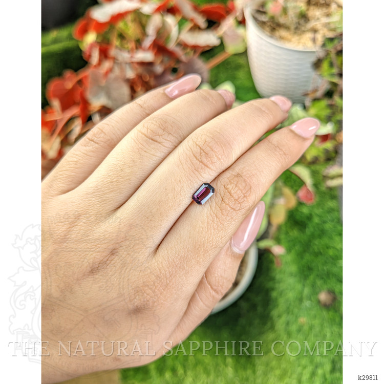 0.81 Ct. Pinkish Purple Spinel from Ceylon (Sri Lanka)