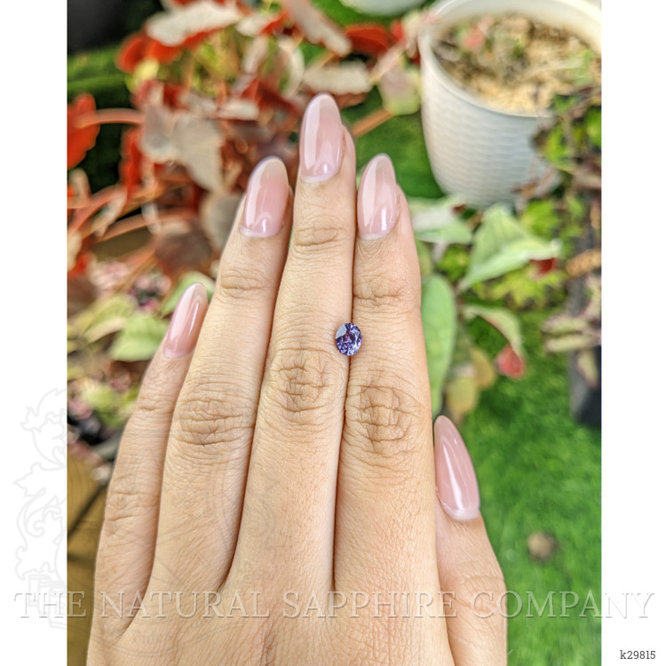 0.69 Ct. Purple Spinel from Ceylon (Sri Lanka)