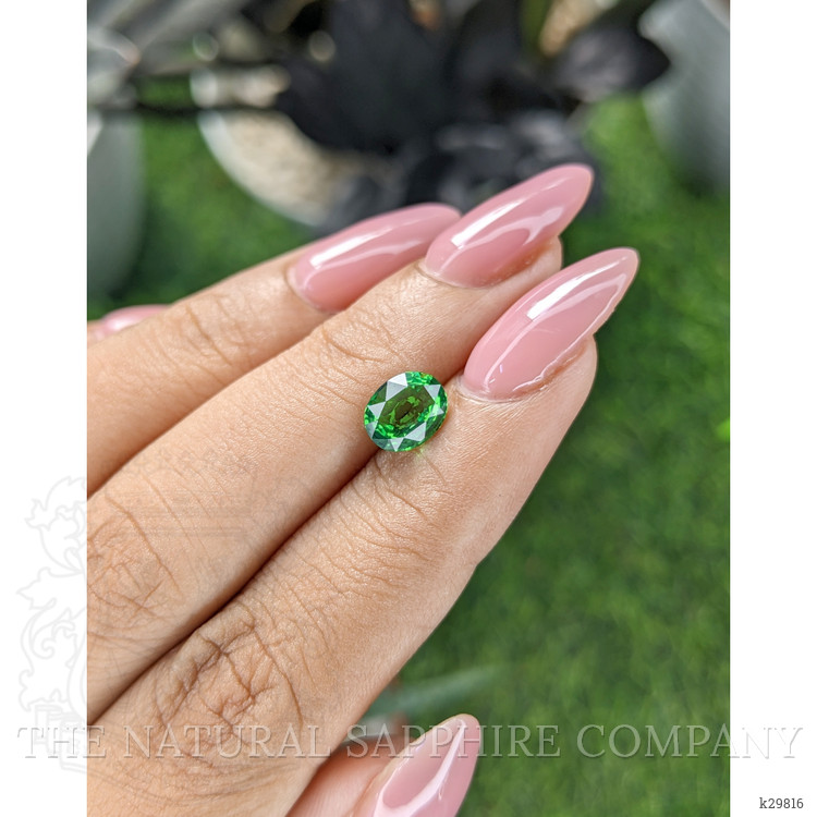 1.54 Ct. Tsavorite Garnet from Tanzania