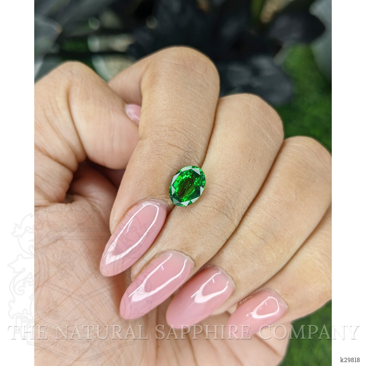 1.53 Ct. Tsavorite Garnet from Tanzania