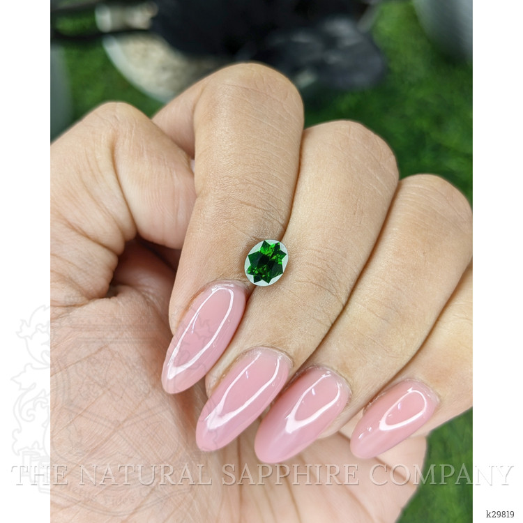 1.10 Ct. Tsavorite Garnet from Tanzania