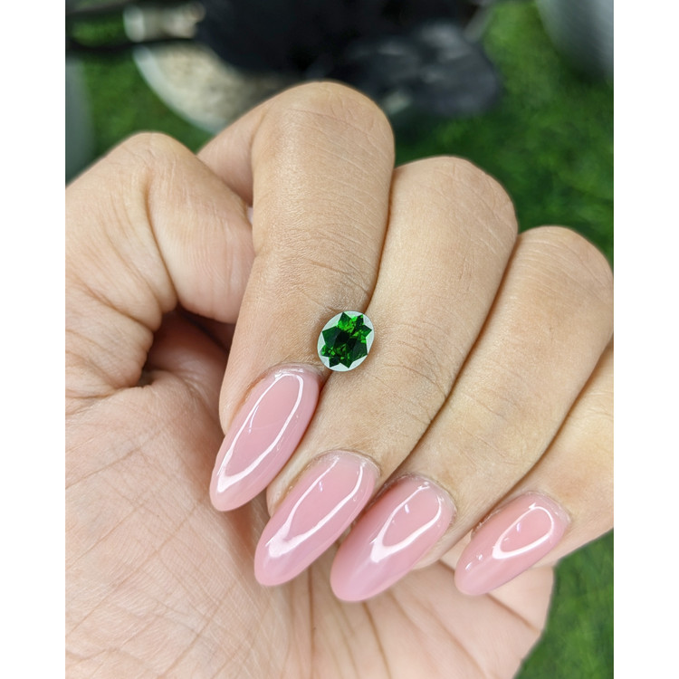1.10 Ct. Tsavorite Garnet from Tanzania