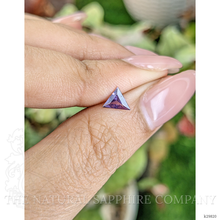 0.37 Ct. Pinkish Purple Spinel from Ceylon (Sri Lanka)