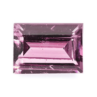 0.45 Ct.Tw. Emerald Cut Rhodolite Garnet