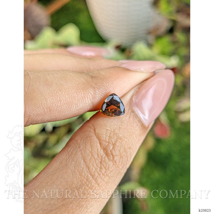 1.10 Ct. Brownish Orange Tourmaline from Ceylon (Sri Lanka)